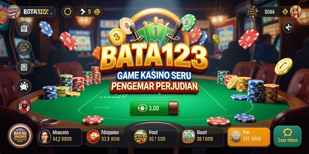 Tampilan utama <strong>BATA123</strong> menampilkan gameplay Kasino yang menarik dan interaktif.