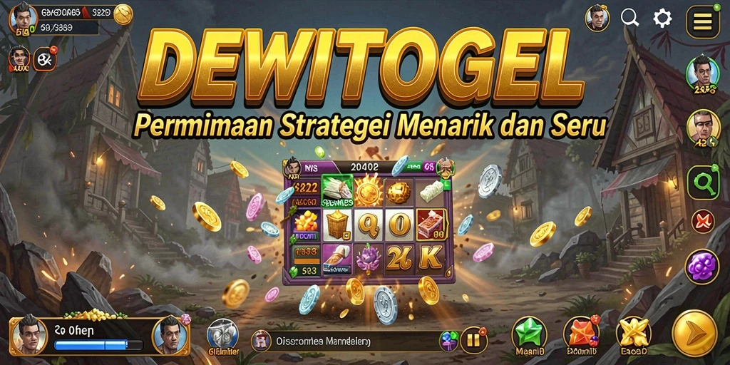 Screenshot gameplay DEWITOGEL yang menunjukkan aksi strategi yang mendebarkan.