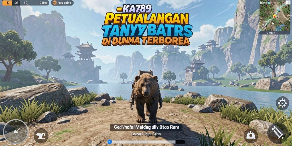 Tampilan gameplay menakjubkan dalam dunia terbuka KA789.