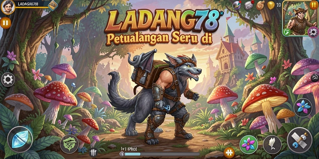 Gameplay seru dalam <strong>LADANG78</strong> menunjukkan pertempuran mendebarkan.