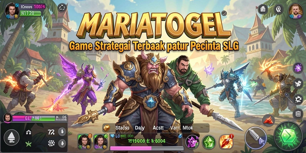 Tampilan gameplay <strong>MARIATOGEL</strong> yang seru dan strategis di dalam kerajaan.