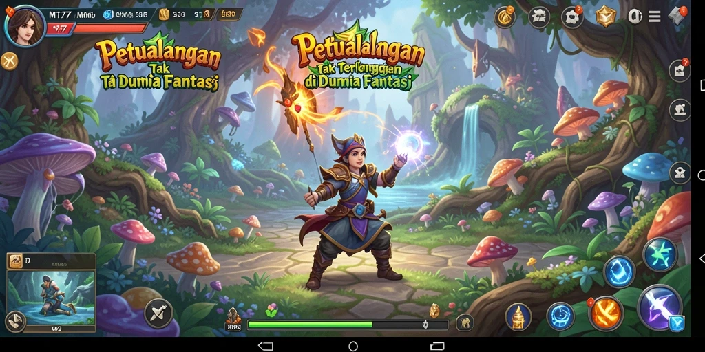 Screenshot gameplay MT777 menampilkan aksi mendebarkan dalam petualangan luar biasa.
