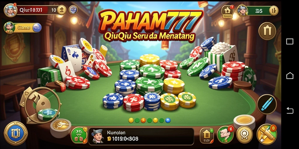 Tangkapan layar PAHAM777 menunjukkan keseruan gameplay QiuQiu.