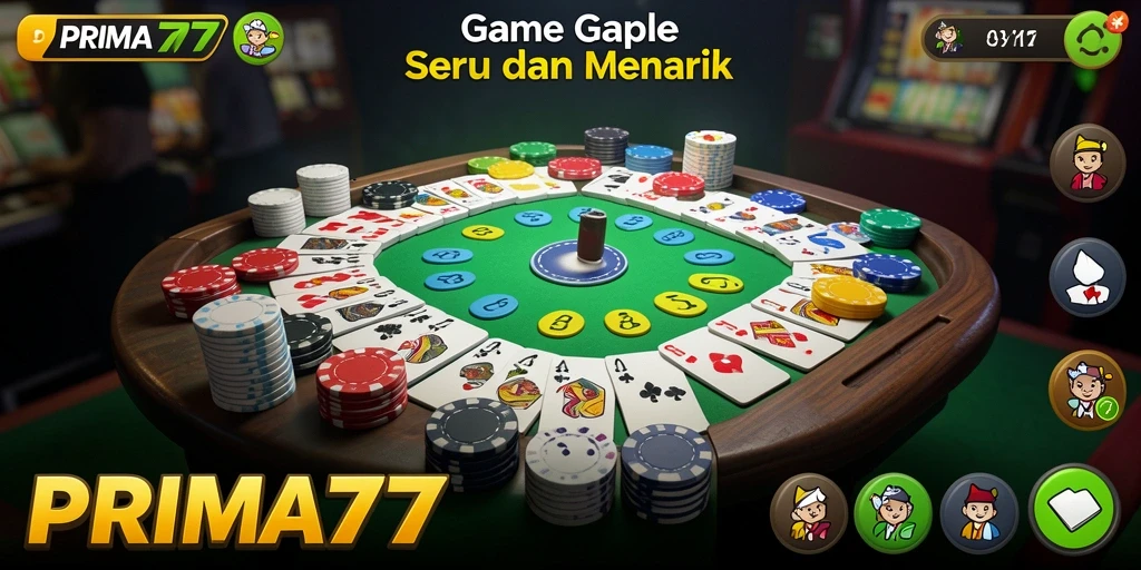 Tampilan gameplay PRIMA77 yang seru dan interaktif.