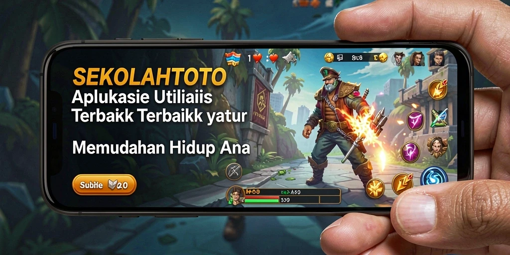 Tampilan antarmuka SEKOLAHTOTO yang ramah pengguna dan intuitif.